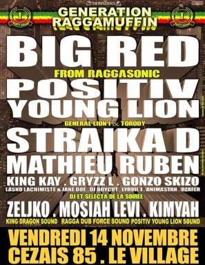 Sibesoin.com petite annonce gratuite positiv young lion et big red en concert