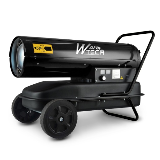 Canon à chaleur diesel 50 KW avec roues WTCAC50R-25