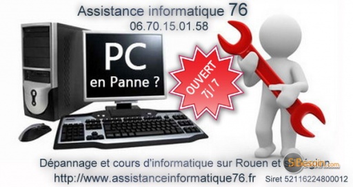 Sibesoin.com petite annonce gratuite Dépannage informatique à domicile