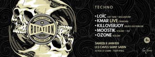 la petite annonce Rotation (soirée techno) sur Sibesoin.com / Paris