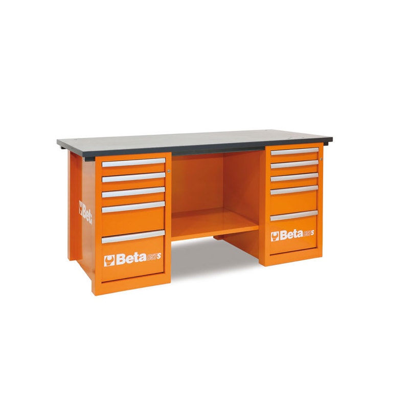 Photo de l'annonce Etabli mastercargo 10 tiroirs orange 1800kg 16lmNK35VlHU9iSVtxir
