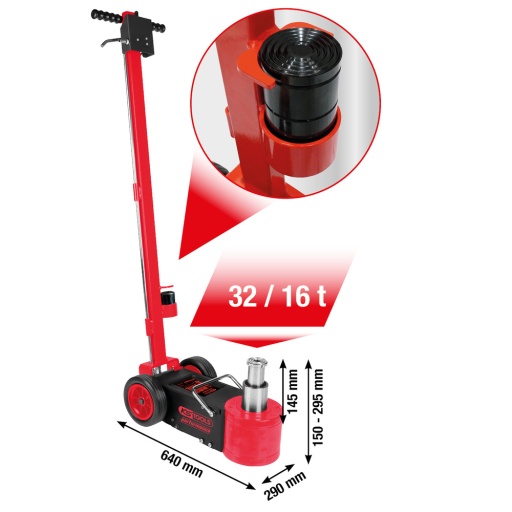 Cric hydropneumatique Performance 32/16 t