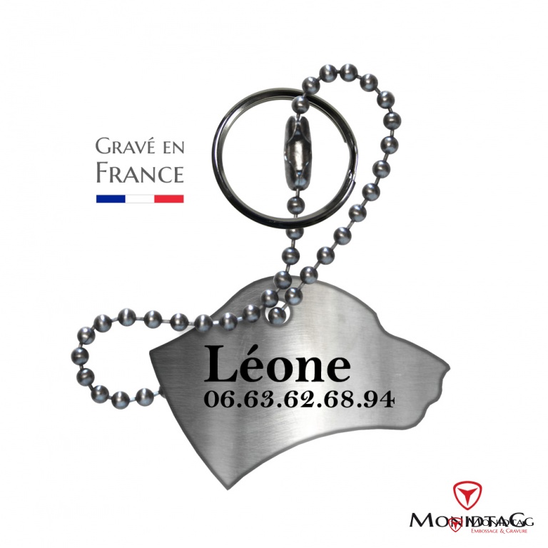 Photo de l'annonce Médaille tête de chien en acier  260o28h8OE0P57sWE6Hi