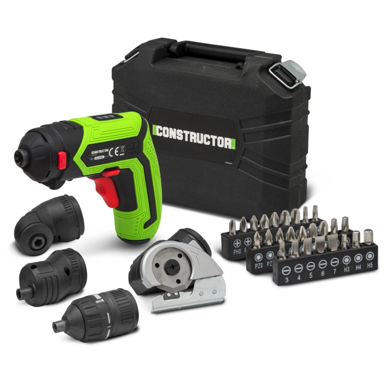 Photo de l'annonce Tournevis rechargeable 4V lithium  accessoires - 4Nm - Co... 3857H7afrCNk6dp4j9dE