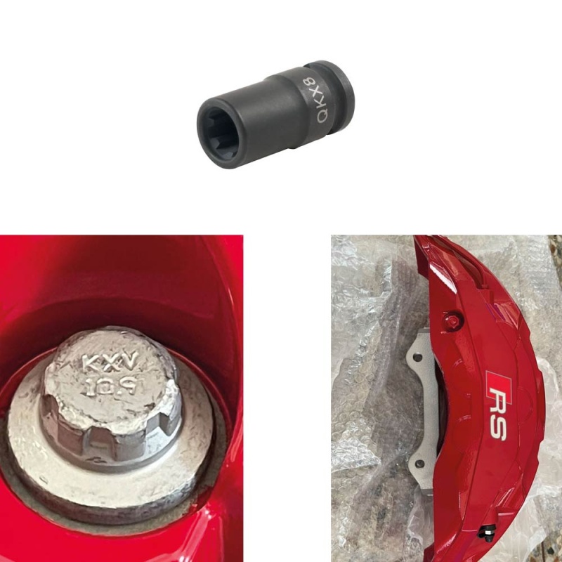 Photo de l'annonce Douille cannelée à 7 pans pour étrier QKX8 pour Audi 3Qf2IUw240gHQou5M5pX