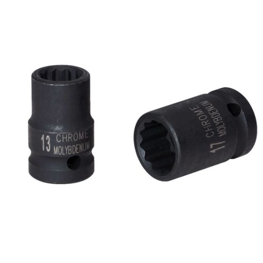 Douille à chocs 12 pans 3/8