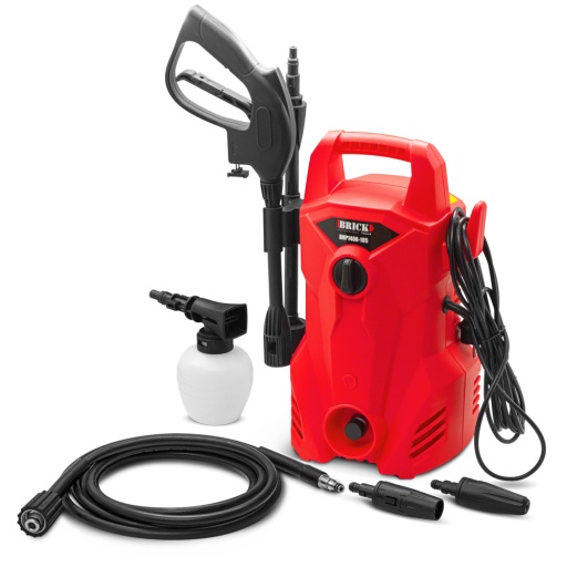 Nettoyeur haute pression 1400W - 105 bars - Buse turbo et...