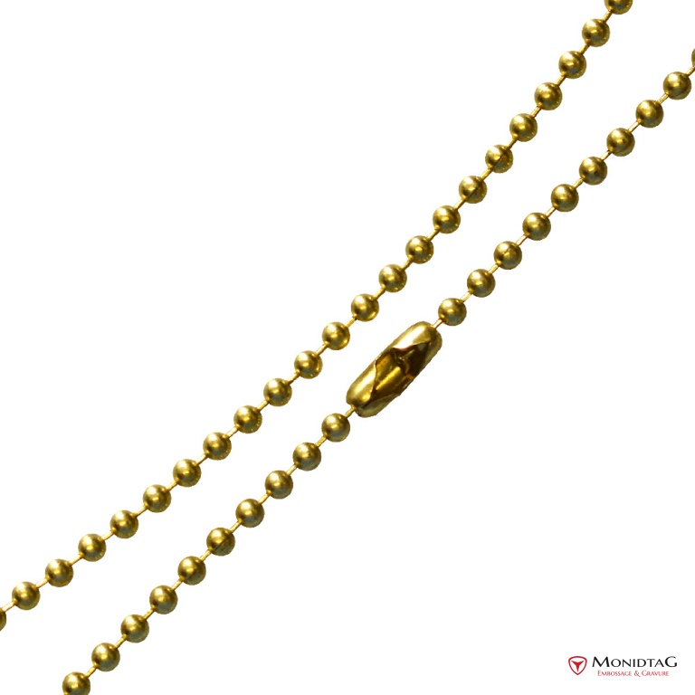 Photo de l'annonce Chaine boules en laiton 60 cm 4d2YB264OJo87r5d0YZY