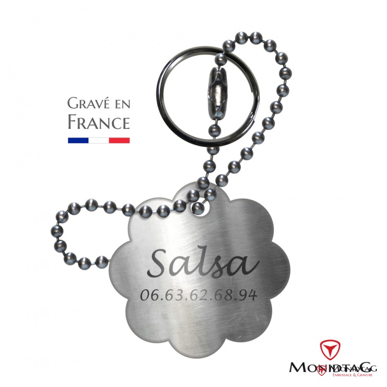 Photo de l'annonce Médaille marguerite en acier pour chien 4sypL4ab97387wmXD78j