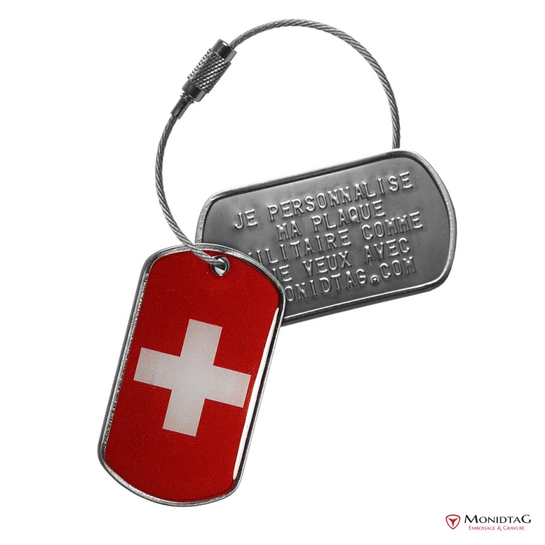 Photo de l'annonce Tag identification drapeau Suisse 52ROEGrmKw8I271h5X1I