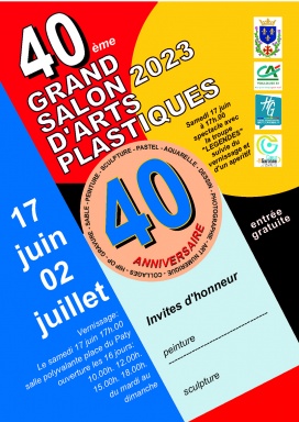 Photo de l'annonce 40ème salon des arts plastiques 2023 6IgFsQFeQgQxM38HFHGD