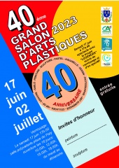 la petite annonce 40ème salon des arts plastiques 2023 sur Sibesoin.com / le fousseret (31430)