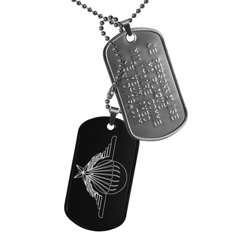 ID Tag Parachutiste - G