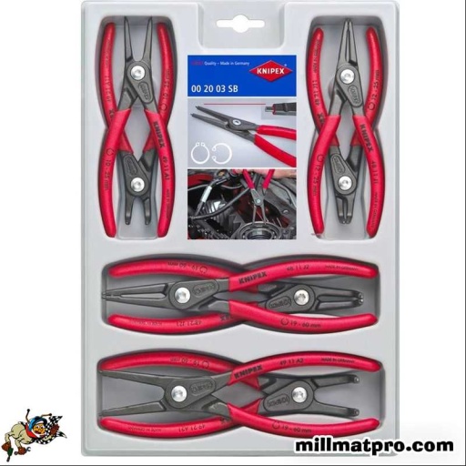 Composition 8 pinces circlips knipex
