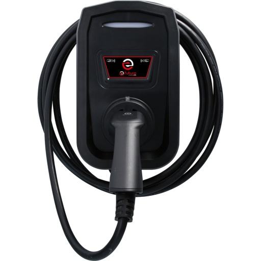 Borne efuturo avec câble de charge de type 2 monophase ju...