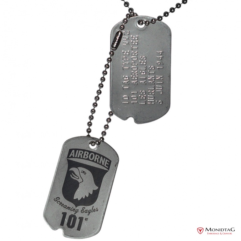 Photo de l'annonce ID Tag WWII Airborne 76o2LDO2d8Ep80qYmwzh