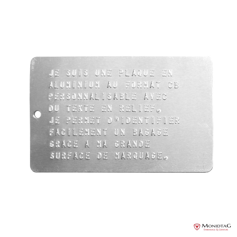 Photo de l'annonce Étiquette de valise en métal 7IL8Lo9njI1f1pg428As