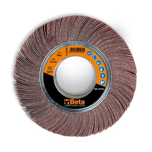 Roue à lamelle avec alésage 100mm 250x30 11300E grain 120