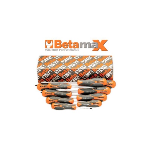 Jeu de 8 tournevis plats  pozidriv betamax