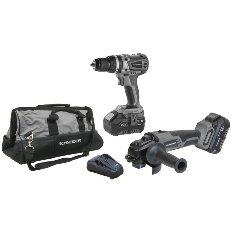 Photo de l'annonce Pack Meuleuse 125Perceuse Percu 60Grand Sac Chargeur2 Bat... 86CF0QvPjt5akGEa5kJs