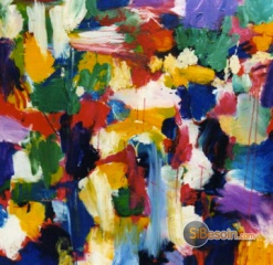 la petite annonce Tableau peinture sur toile 100 x 100 cm sur Sibesoin.com / Bois d'Arcy