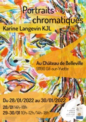la petite annonce Exposition &#34;portraits chromatiques&#34; sur Sibesoin.com / GIF SUR YVETTE