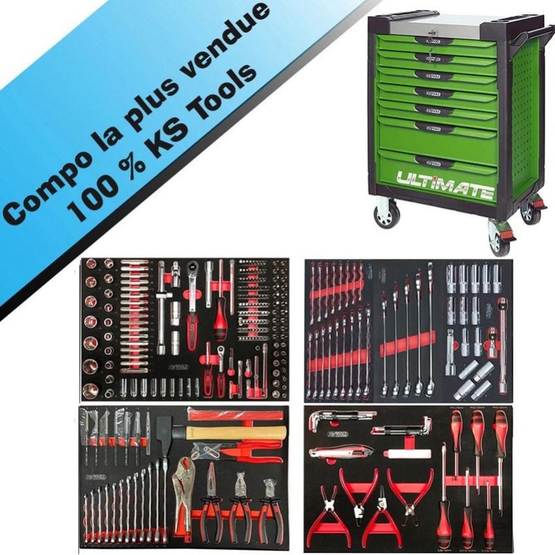 Photo de l'annonce Servante d'atelier ultimate  compo outillage 4 tiroirs ks... A5u9lSL1GY6FtdZLTVbz