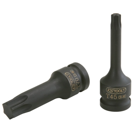 Douille tournevis à chocs longue TORX® 1/2'', T20