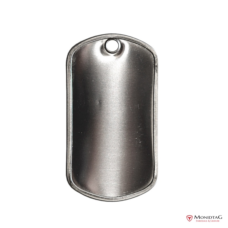 Photo de l'annonce Plaque militaire Dog Tag en acier Brillant Avgbh403UxuX82vn7v71