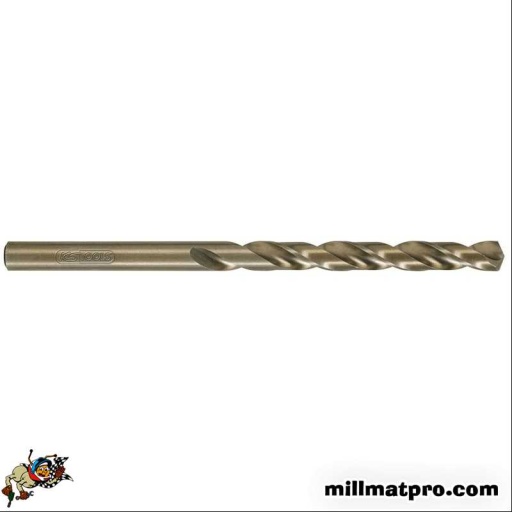 Lot de 10 forets HSS-Co au cobalt, Ø4,7 mm