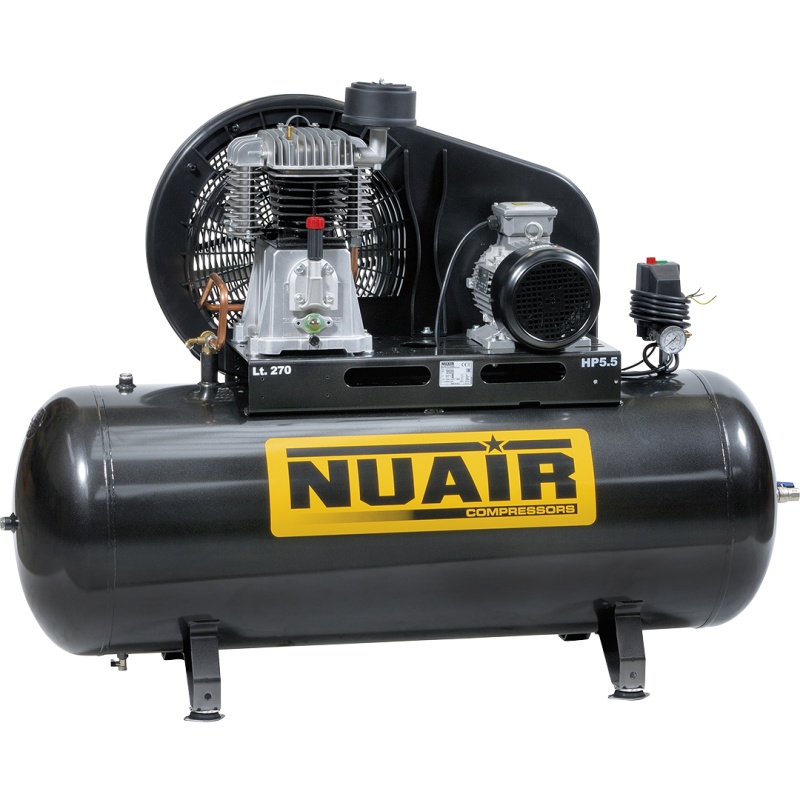 Photo de l'annonce Compresseur à piston 5,5 CV 270 litres cylindres fonte NB5 B9aRIm2hybMYih27IAv5