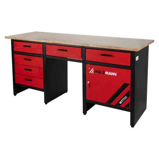 ÉTABLI DE TRAVAIL AVEC RANGEMENT WT1700