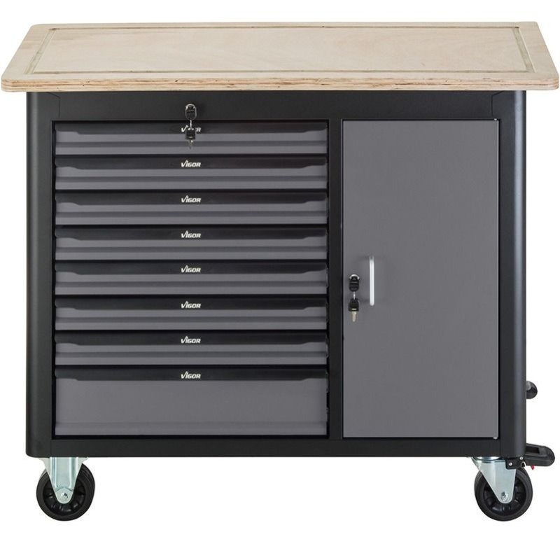 Photo de l'annonce Servante d'atelier 8 tiroirs antibasculement vigor V1000 ... CburtIjD3BM55xPsbIiU