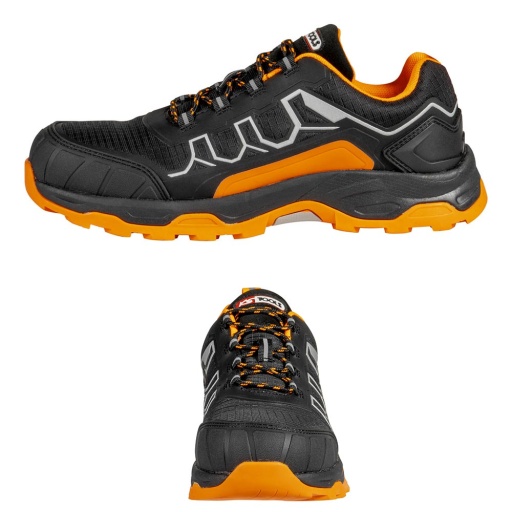 Chaussures de sécurité isolantes noires et oranges- Modèl...