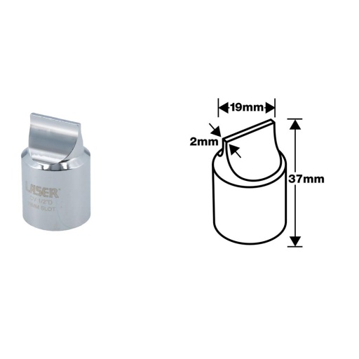 Douille pour biellette de renvoi Lame de 19 mm 1/2