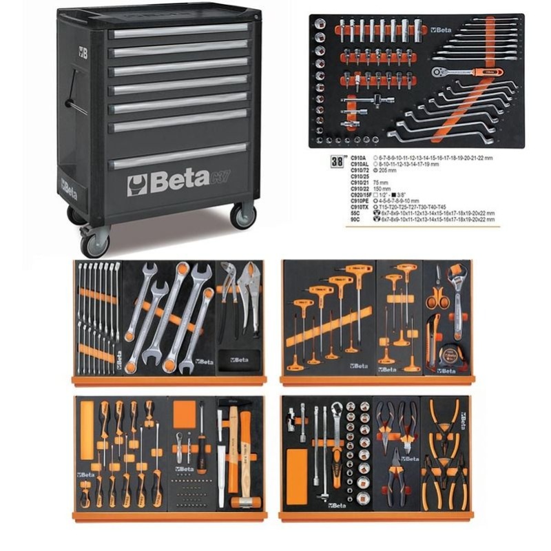 Photo de l'annonce Servante d'atelier complète Beta C37 avec composition 4 t... HPS57k6668N086dRiQDD
