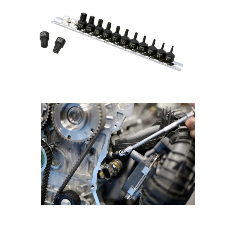Photo de l'annonce Jeu de douilles torx courtes à impact à carré de 1/4"  IB8g849gn5961WwnX05G