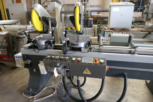 Scie double coupe d onglet COMALL MACH 400