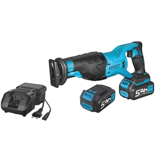 Scie sabre 18v 2 batteries 5ah li-ion