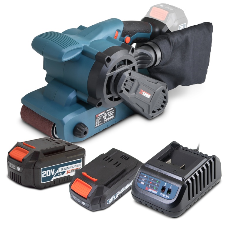 Photo de l'annonce Ponceuse à bande sans fil 20V avec moteur brushless livré... Kfi4q0p4oc5gkXXO6K6n