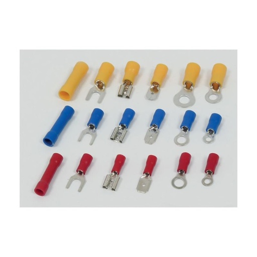 Assortiment de 105 cosses isolées assorties 