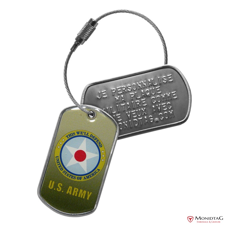 Photo de l'annonce Tag identification US ARMY MDN61VBeTHe7Zuh24fg5