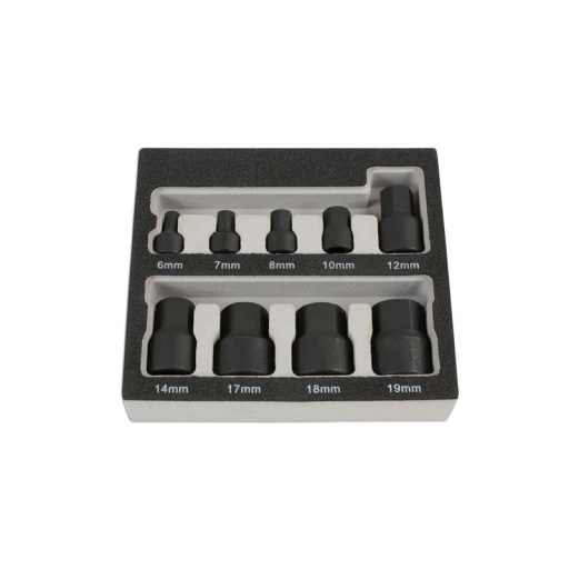 Module douille choc courte allen 1/4 3/8