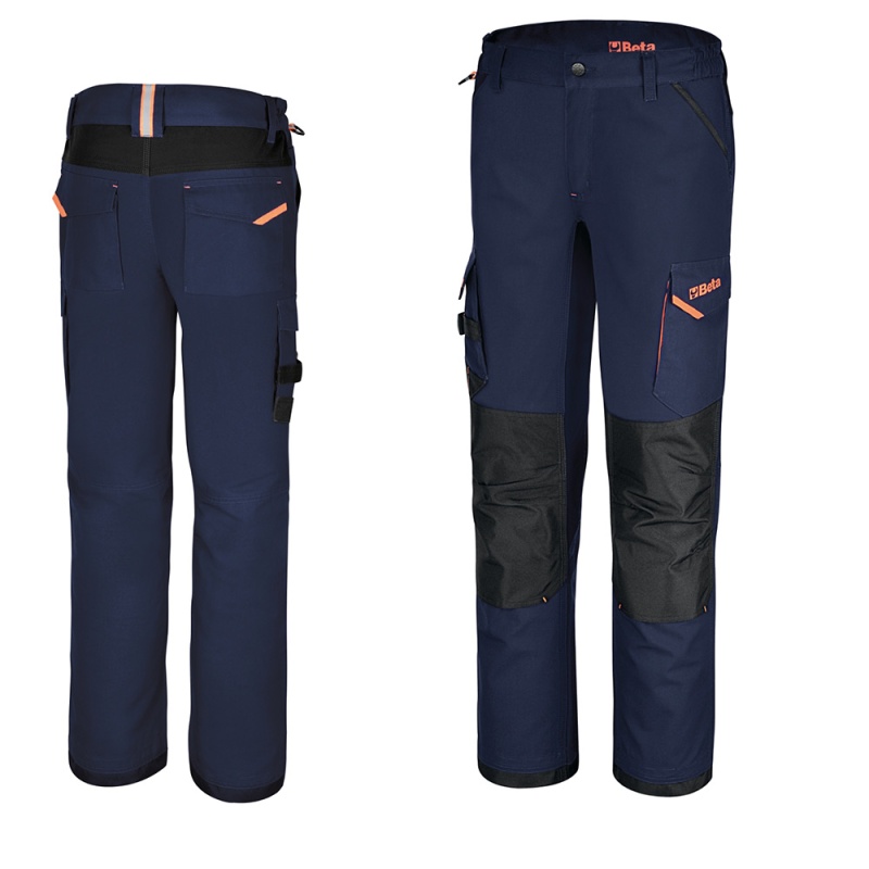 Photo de l'annonce Pantalon de travail multipoches avec inserts en tissu ext... PRmhcm197KmW19N5gJcY