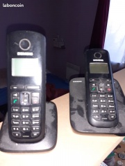 la petite annonce 2 téléphone maison sans fil  sur Sibesoin.com / enghien les bains (95880)