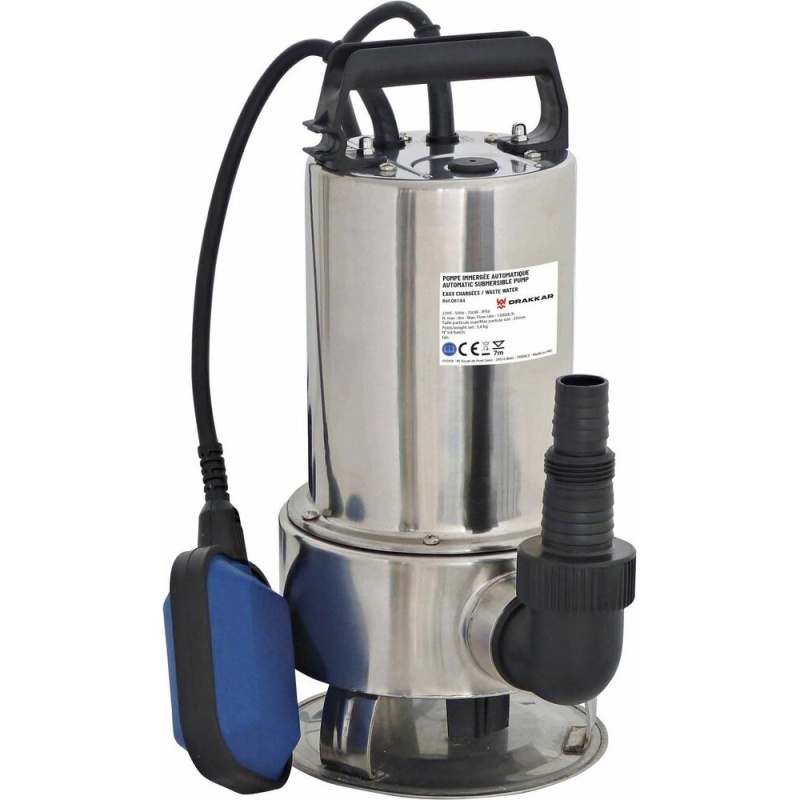 Photo de l'annonce Pompe à eau immergée automatique inox 230V 750W avec flot... QK533axau2p6PfY161FS
