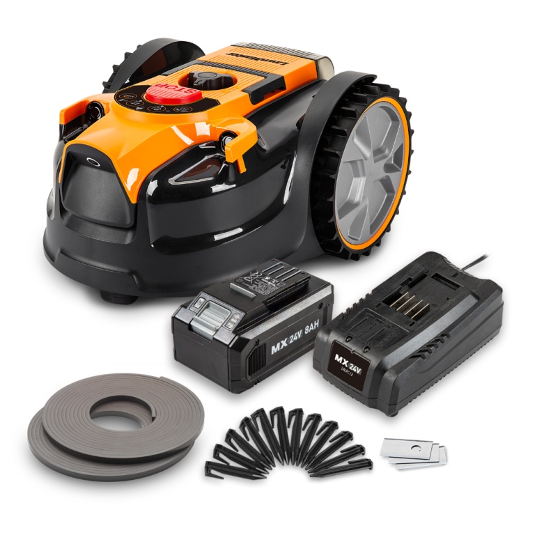 Photo de l'annonce Robot tondeuse autonome 24V - 8Ah sans fil périmétrique -... Qz9v9GhU1sj1dvXdi35c