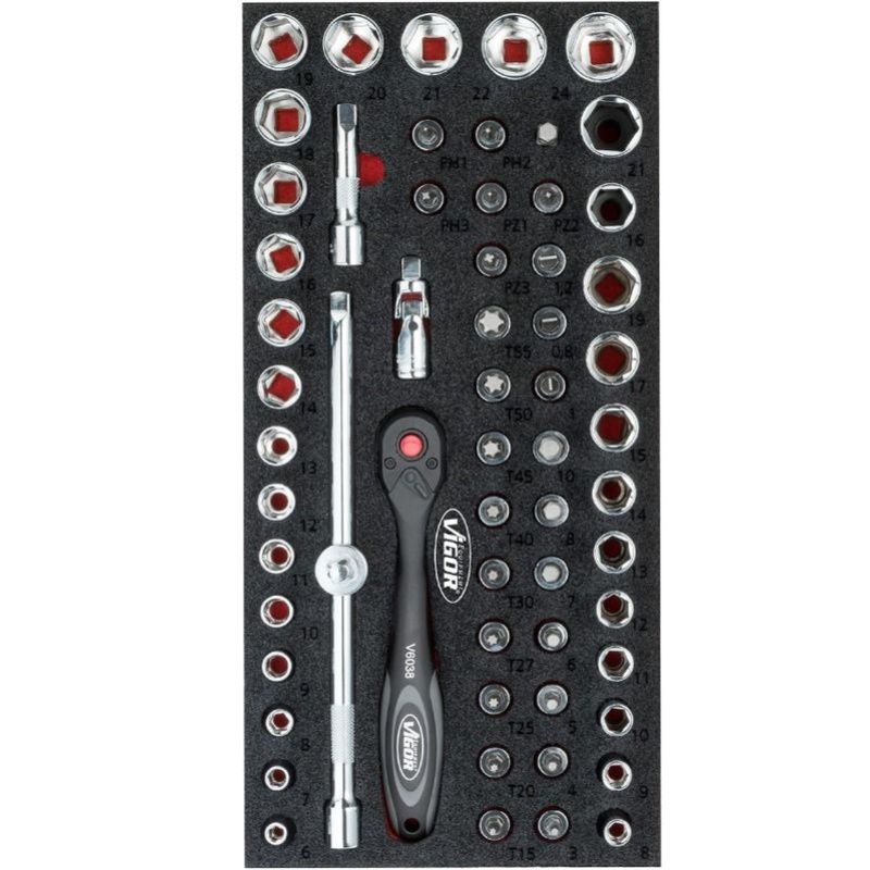 Photo de l'annonce Module douilles et embouts 3/8 , 61 pièces S136xmx55RmpN5o28Ttf