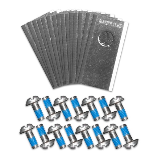Jeu de 15 lames  vis pour robot tondeuse Lawnmaster