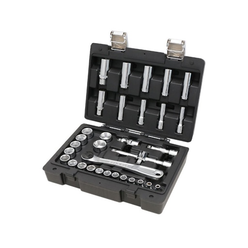 Coffret 33 pièces douilles 3/8